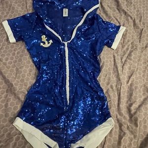 Women's Sequin Sailor Costume